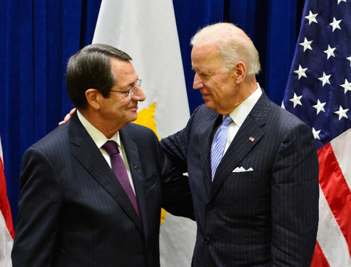 Ο Πρόεδρος Νίκος Αναστασιάδης και ο Αμερικανός Πρόεδρος Joe Biden Sahiel.gr