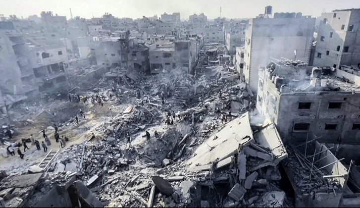 Gaza Strip Under Bombardment Sahiel - Ενημέρωση με άλλο μάτι!